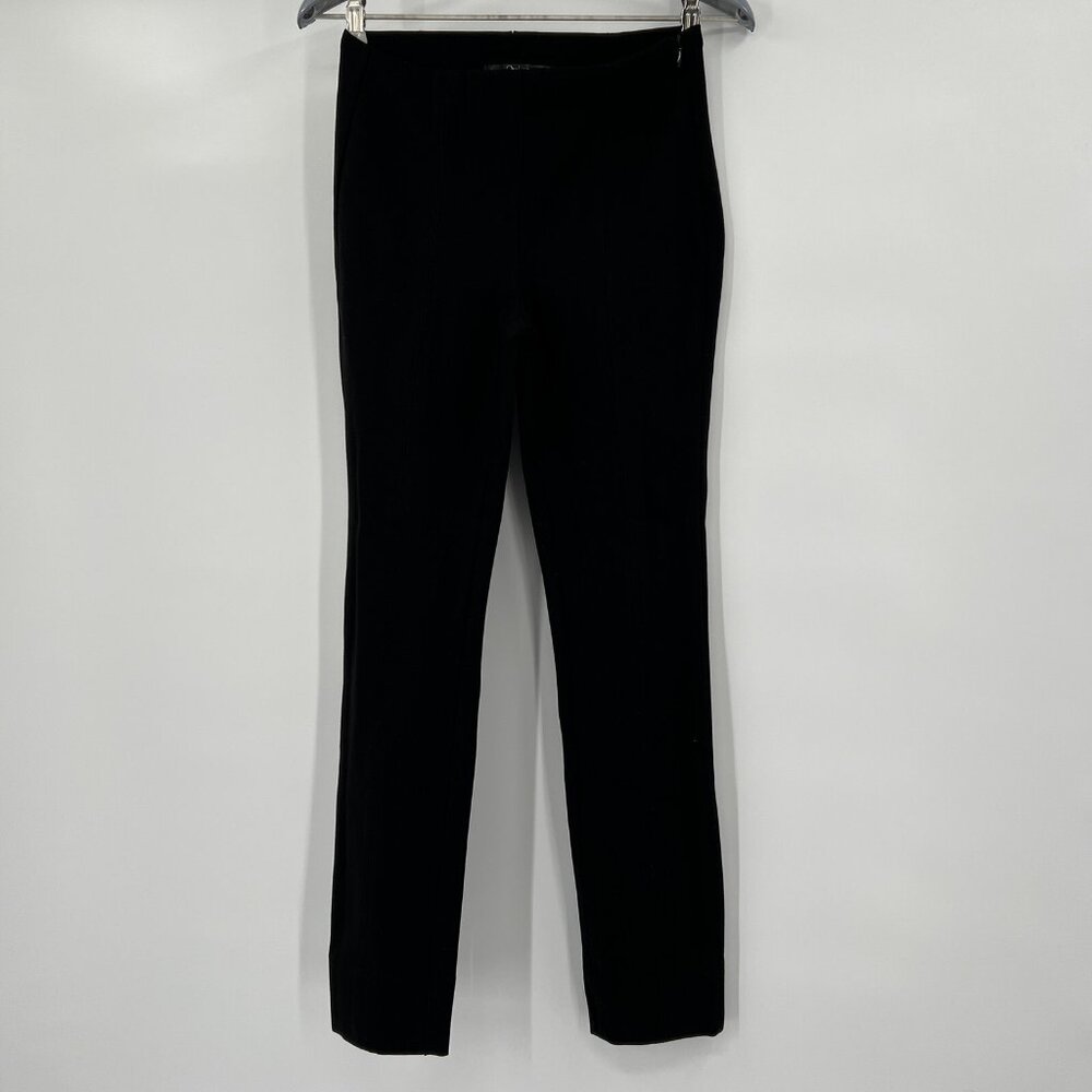 Quince Black Ponte Pants - Pintuck Ankle - M - Medium - NWT - Picture 3 of 7
